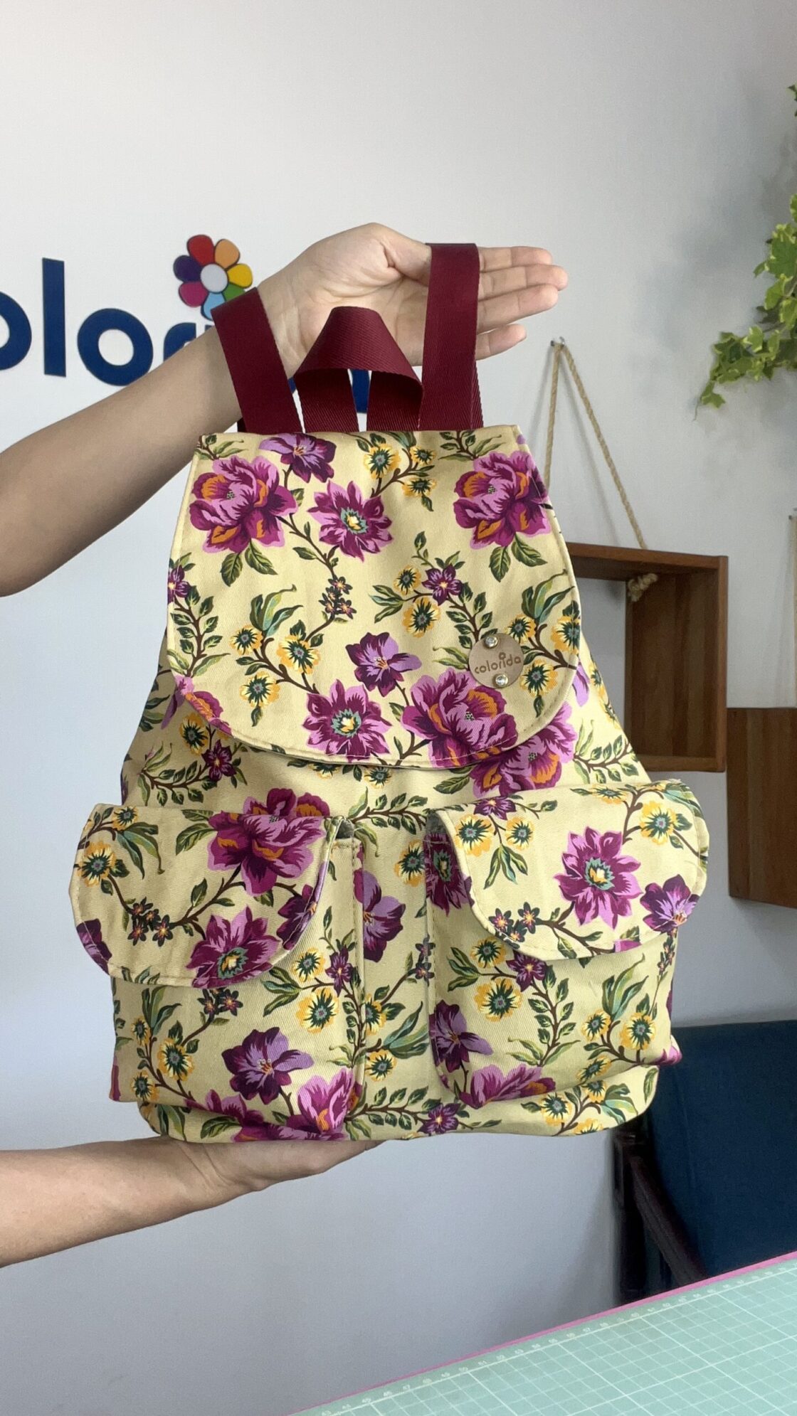 Mochila Flor